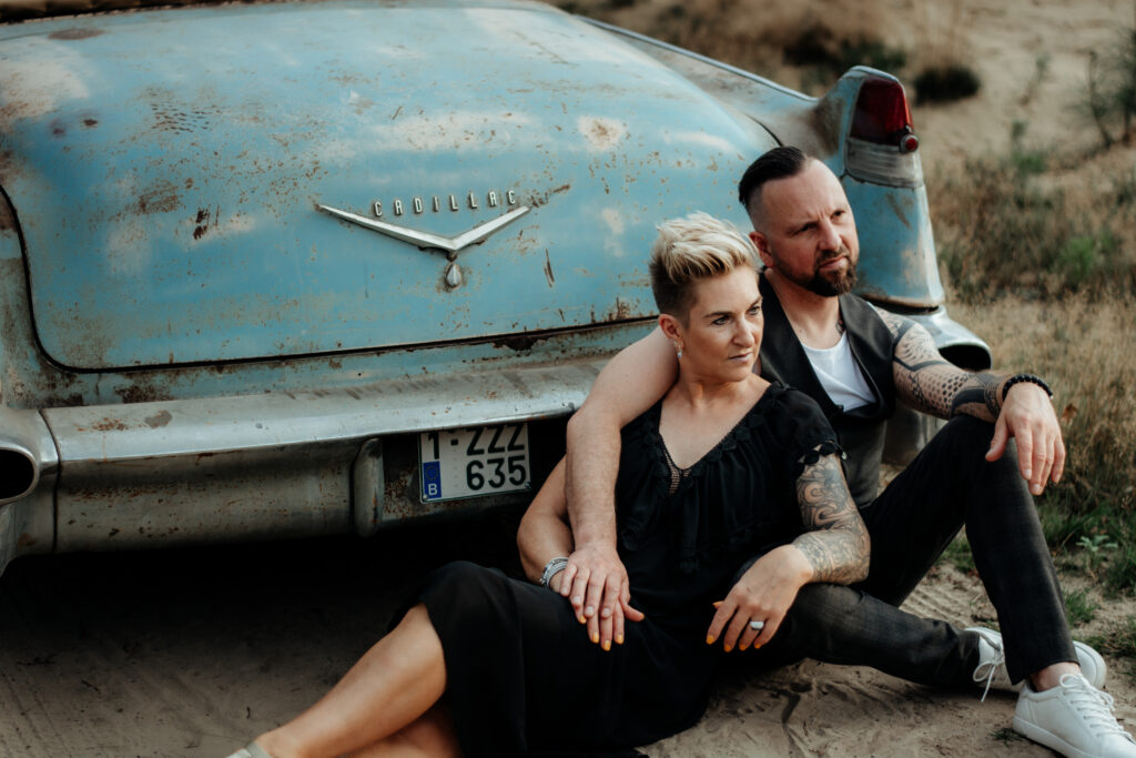 Sonja + David // Loveshoot Hechtelse Duinen